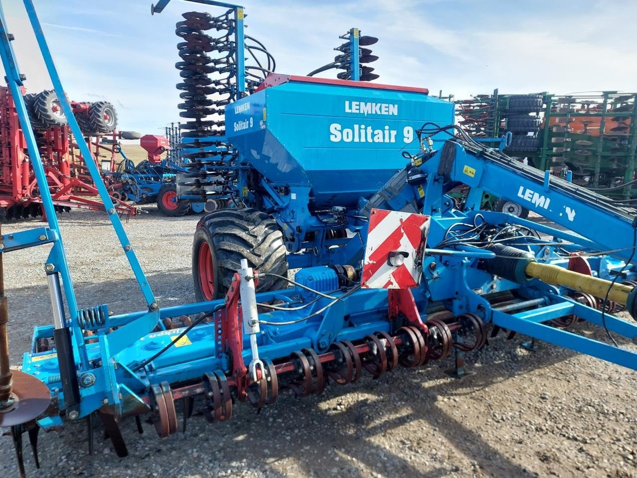 Drillmaschinenkombination des Typs Lemken Solitair 9/600/Zirkon 10/600KA, Gebrauchtmaschine in Hammel (Bild 10)