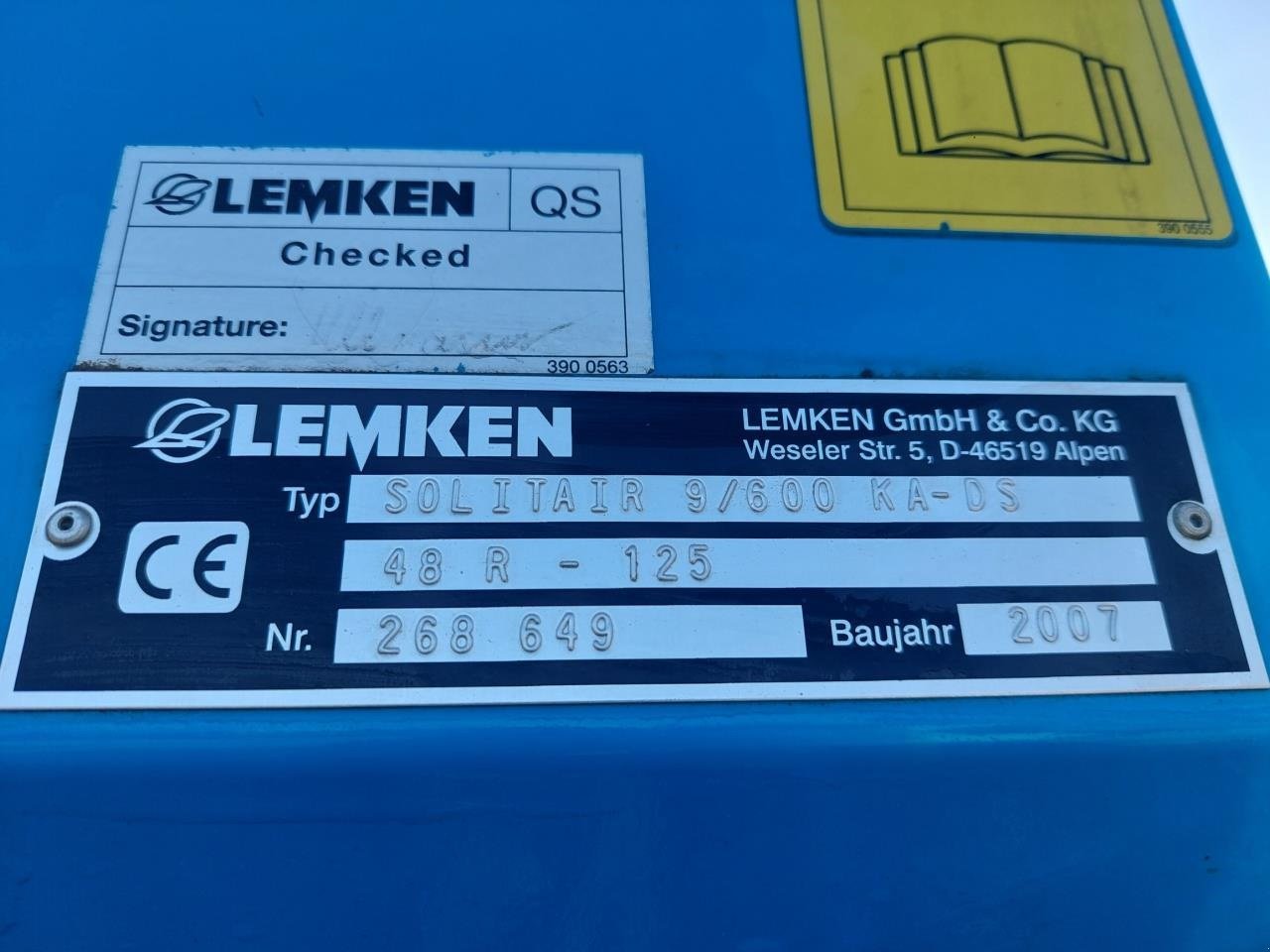 Drillmaschinenkombination des Typs Lemken Solitair 9/600/Zirkon 10/600KA, Gebrauchtmaschine in Hammel (Bild 16)