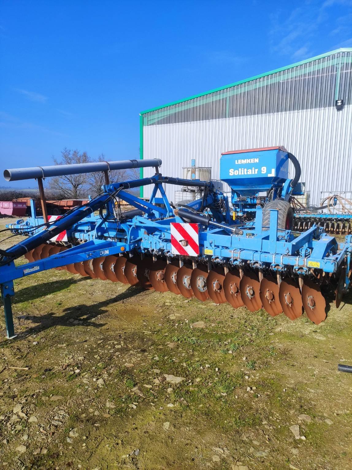 Drillmaschinenkombination des Typs Lemken SOLITAIR 9, Gebrauchtmaschine in Le Horps (Bild 1)