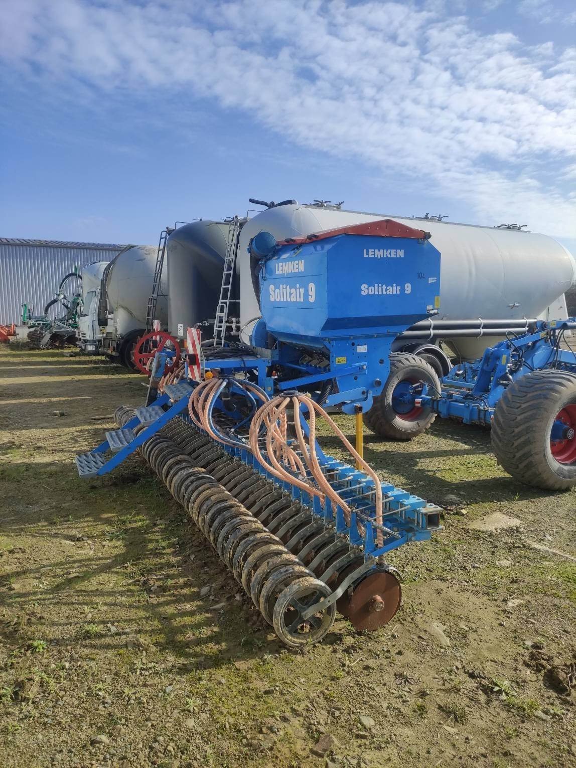 Drillmaschinenkombination za tip Lemken SOLITAIR 9, Gebrauchtmaschine u Le Horps (Slika 9)