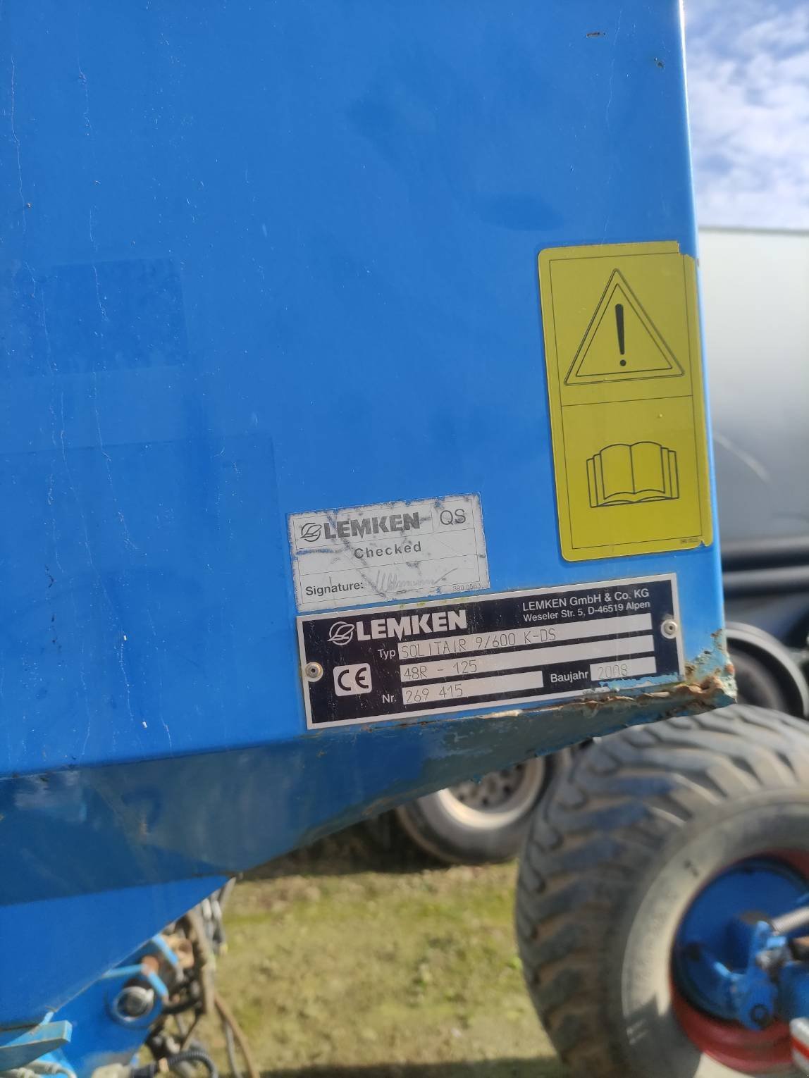 Drillmaschinenkombination типа Lemken SOLITAIR 9, Gebrauchtmaschine в Le Horps (Фотография 8)