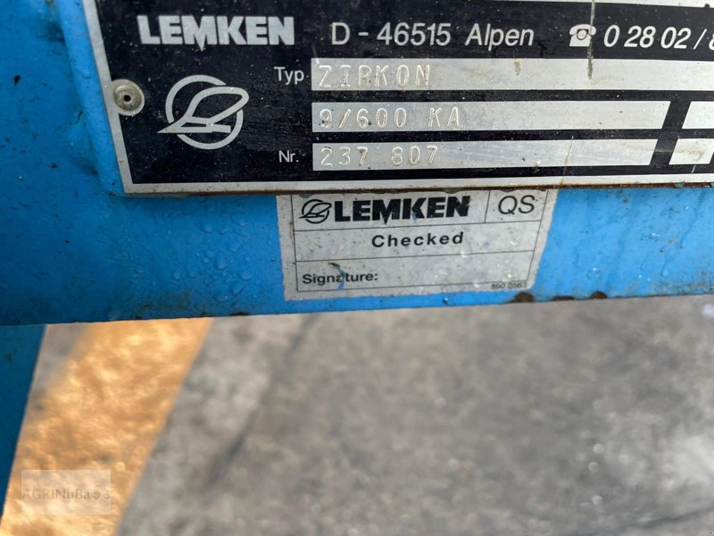 Drillmaschinenkombination of the type Lemken Solitair Zirkon 9/600 KUA, Gebrauchtmaschine in Prenzlau (Picture 12)