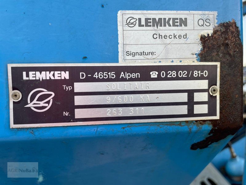 Drillmaschinenkombination tip Lemken Solitair Zirkon 9/600 KUA, Gebrauchtmaschine in Prenzlau (Poză 13)