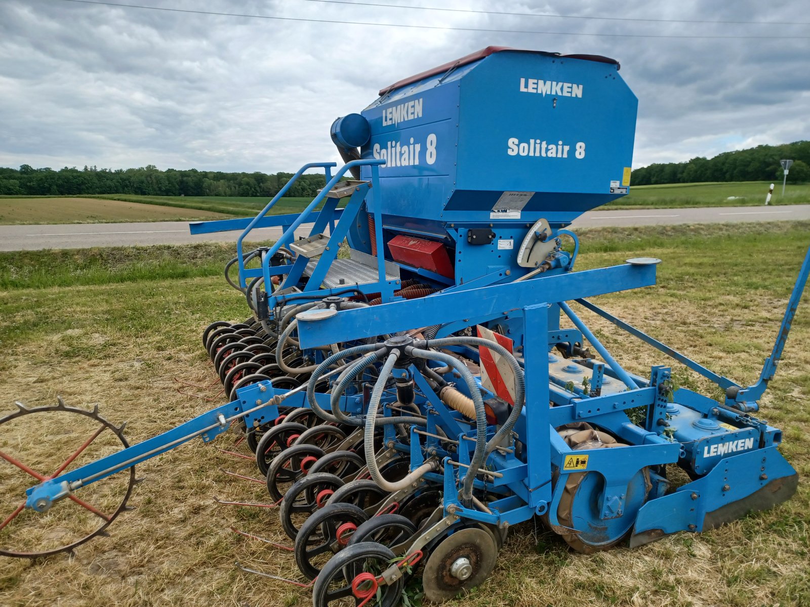 Drillmaschinenkombination del tipo Lemken Zirkon 10/400 + Solitär 8/400 DS, Gebrauchtmaschine en Uffenheim (Imagen 5)