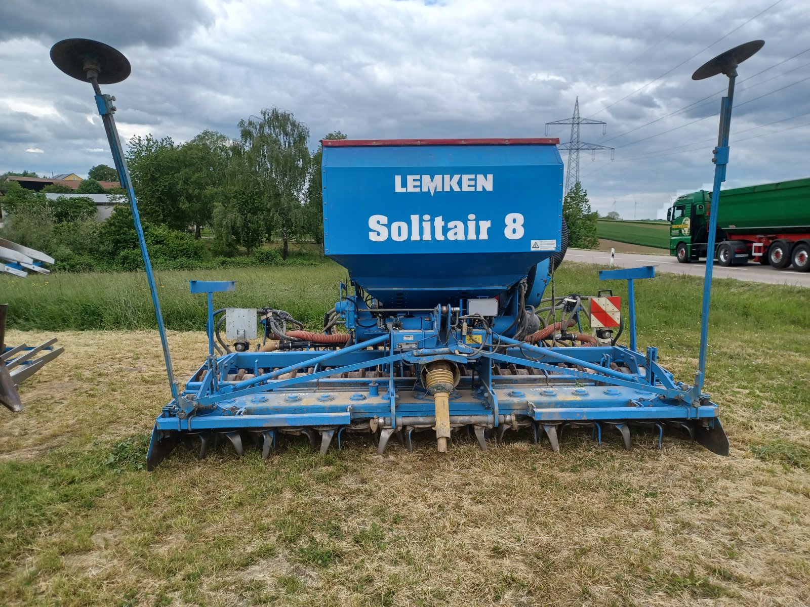 Drillmaschinenkombination del tipo Lemken Zirkon 10/400 + Solitär 8/400 DS, Gebrauchtmaschine en Uffenheim (Imagen 6)
