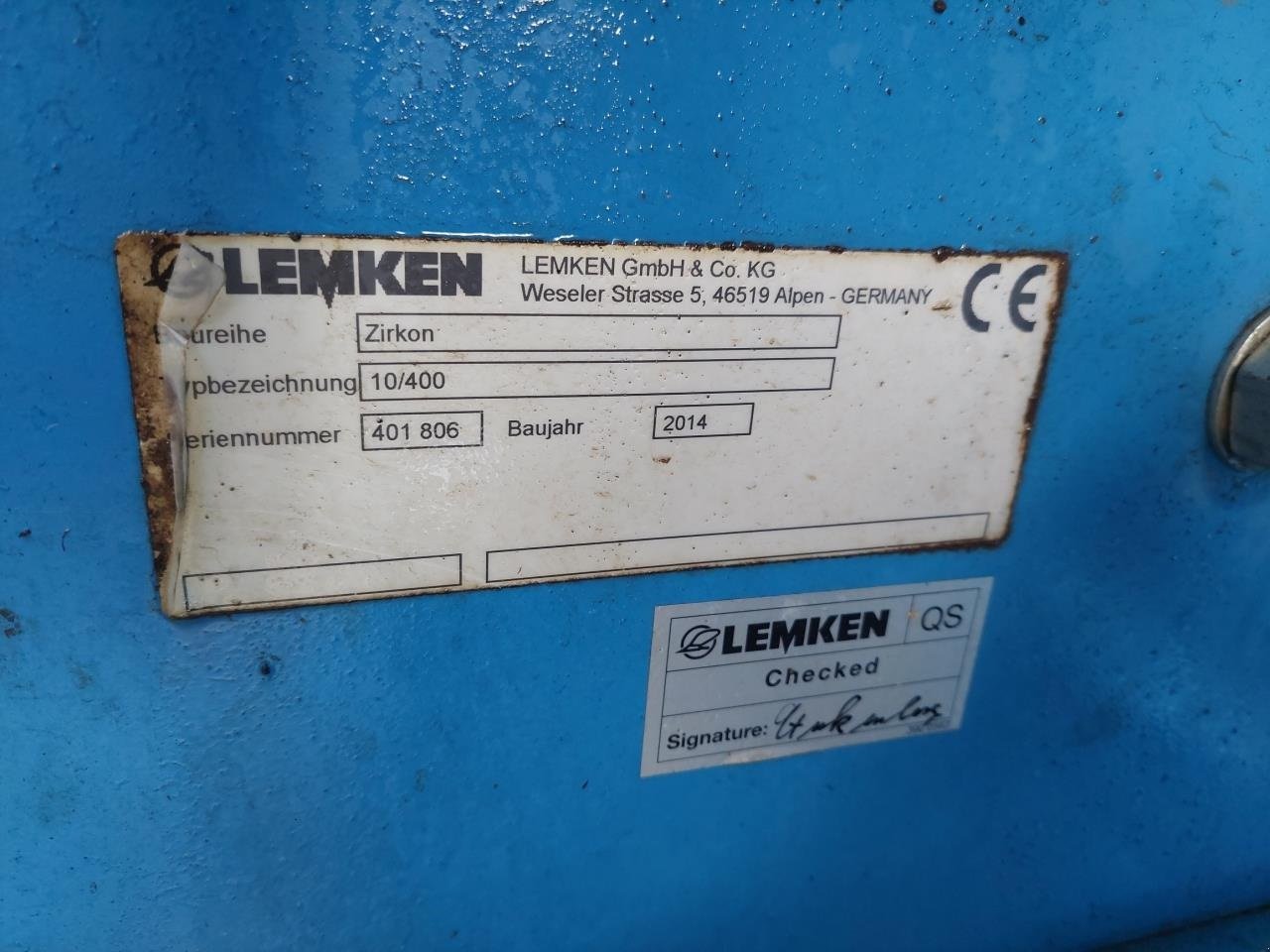 Drillmaschinenkombination tip Lemken Zirkon 10/400 - Solitair 9-400, Gebrauchtmaschine in Hammel (Poză 16)