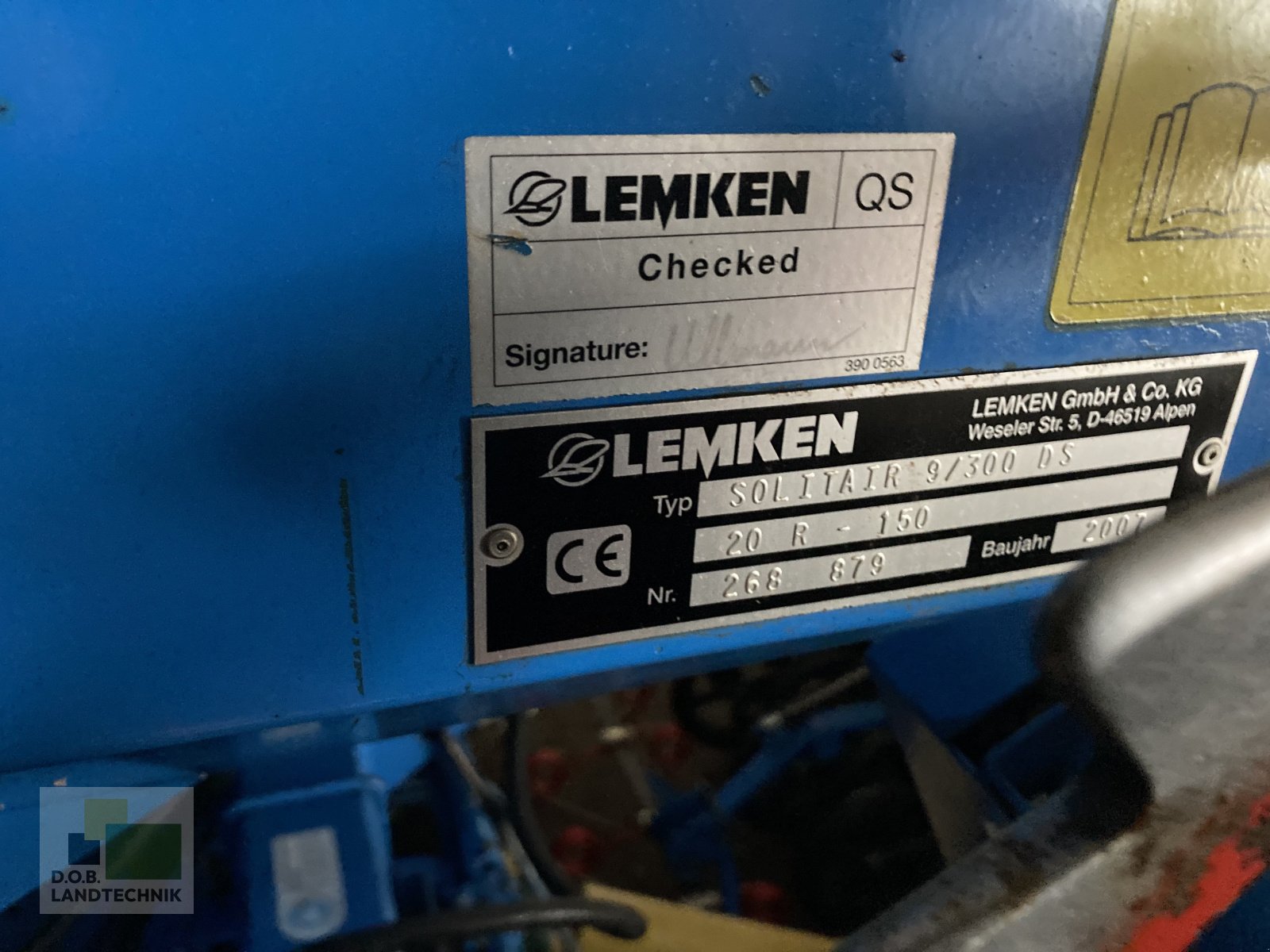 Drillmaschinenkombination des Typs Lemken Zirkon 10 + Solitair 9/300, Gebrauchtmaschine in Leiblfing (Bild 6)