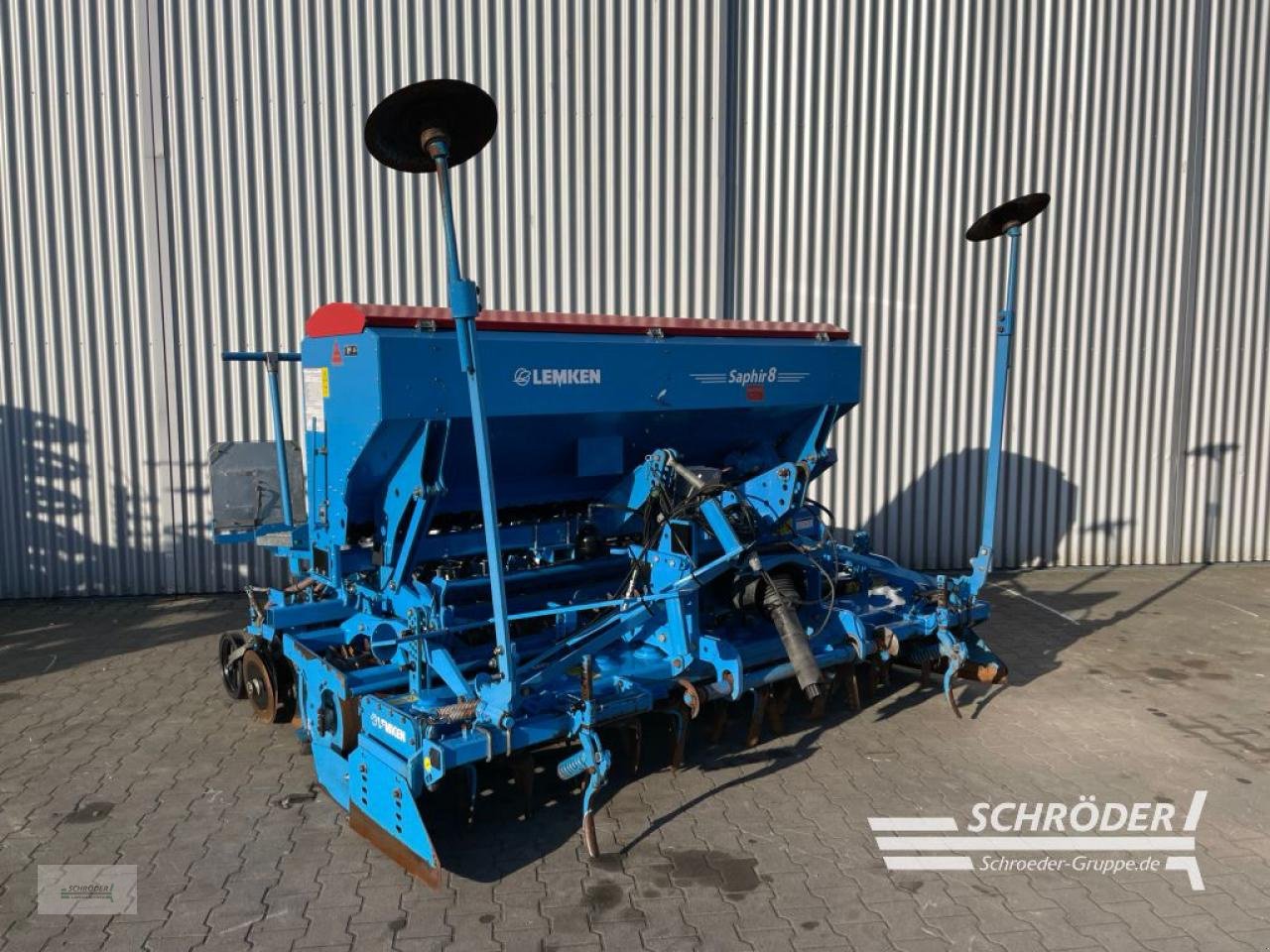 Drillmaschinenkombination of the type Lemken ZIRKON 12/300 + SAPHIR 8/300-DS 125, Gebrauchtmaschine in Wildeshausen (Picture 1)