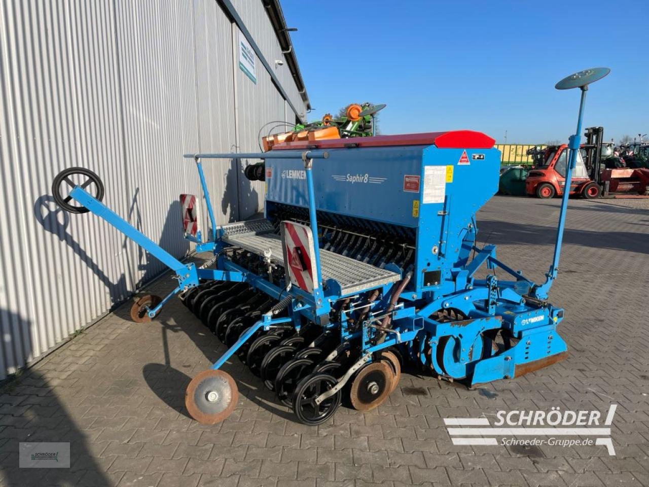 Drillmaschinenkombination of the type Lemken ZIRKON 12/300 + SAPHIR 8/300-DS 125, Gebrauchtmaschine in Wildeshausen (Picture 7)