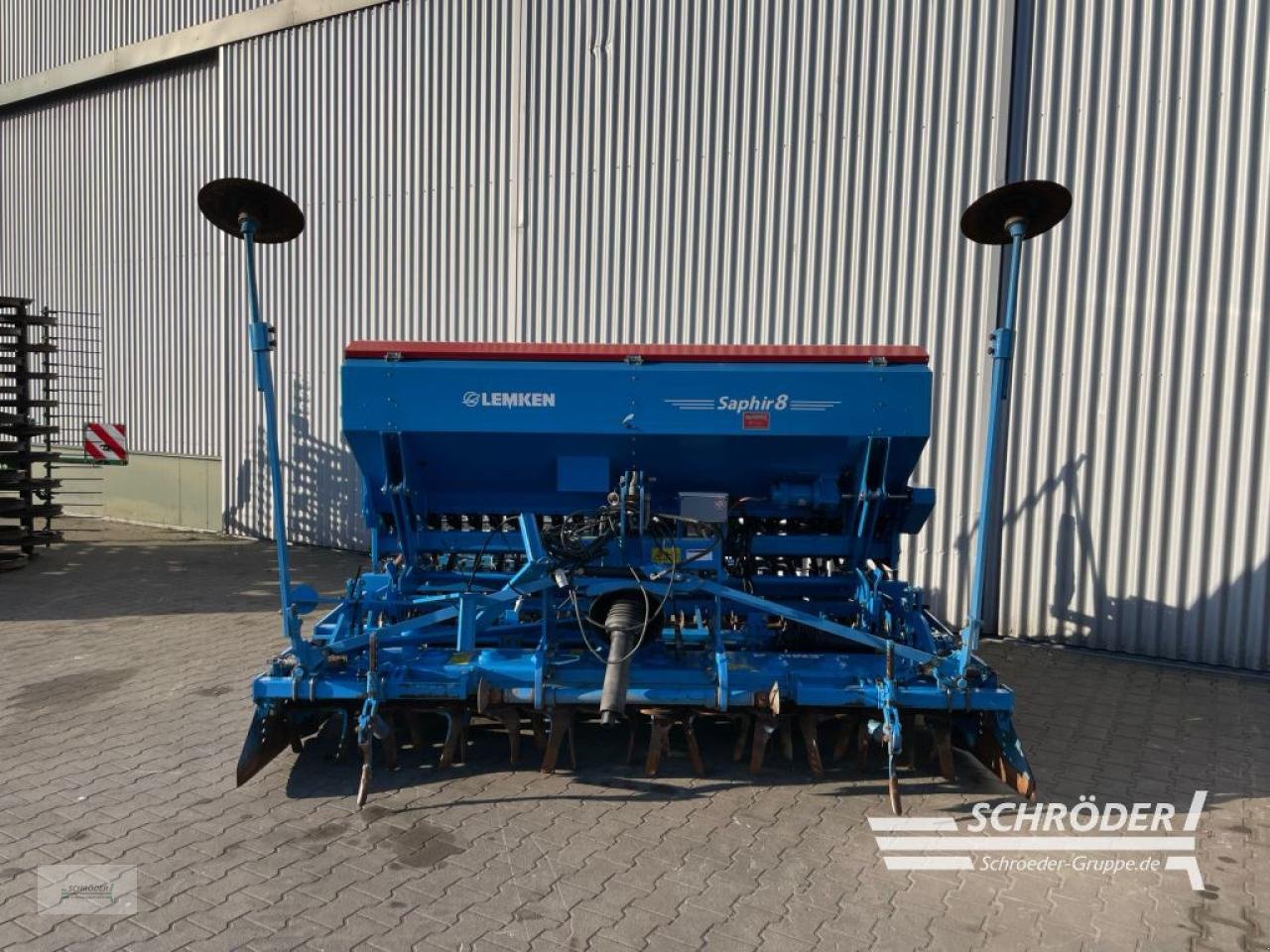 Drillmaschinenkombination of the type Lemken ZIRKON 12/300 + SAPHIR 8/300-DS 125, Gebrauchtmaschine in Wildeshausen (Picture 9)