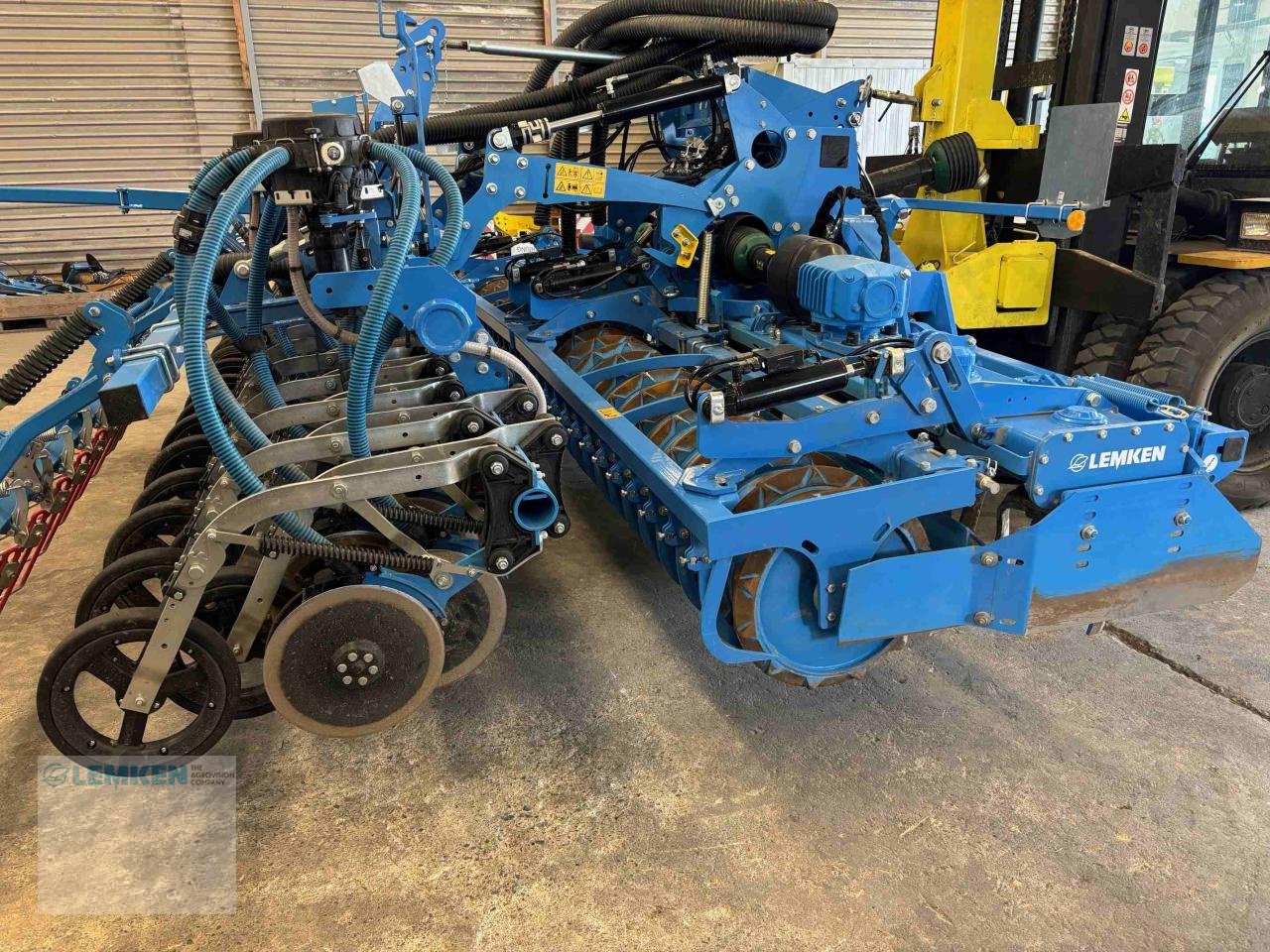 Drillmaschinenkombination от тип Lemken Zirkon 12/450 K mit OptiDisc 25/450 K, Gebrauchtmaschine в Welver (Снимка 1)