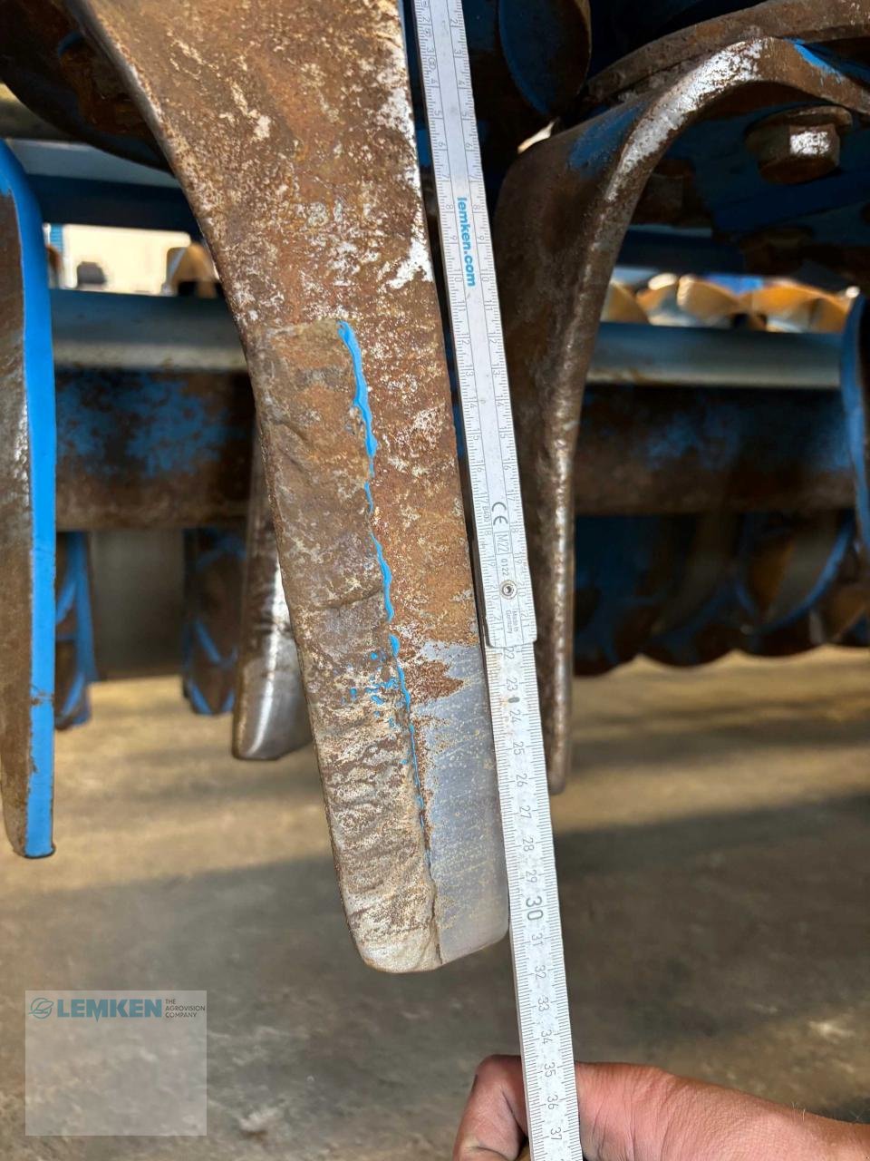 Drillmaschinenkombination от тип Lemken Zirkon 12/450 K mit OptiDisc 25/450 K, Gebrauchtmaschine в Welver (Снимка 3)