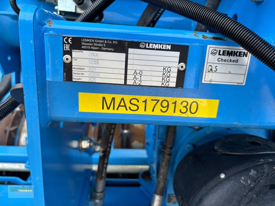 Drillmaschinenkombination des Typs Lemken Zirkon 12 + Solitär 9+/300, Gebrauchtmaschine in Ahaus (Bild 17)