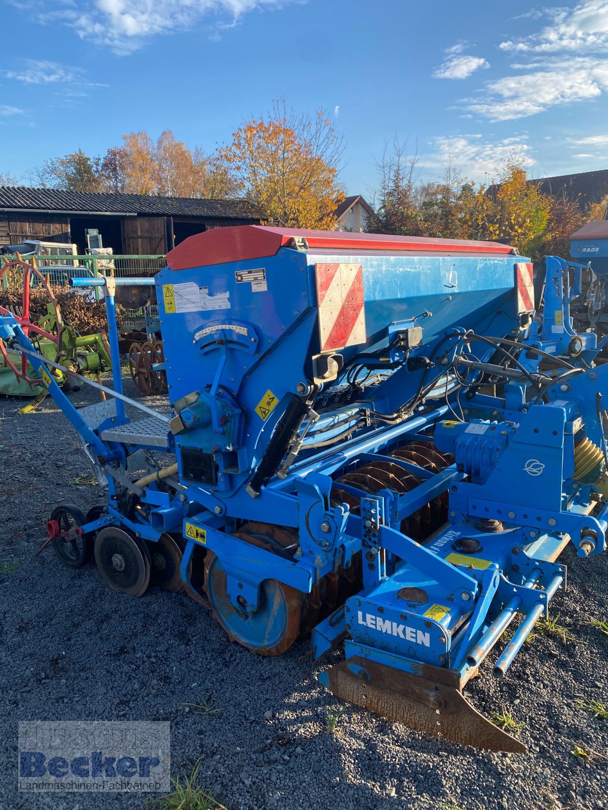 Drillmaschinenkombination του τύπου Lemken Zirkon 7/250 + Saphir 7/250, Gebrauchtmaschine σε Weimar-Niederwalgern (Φωτογραφία 4)