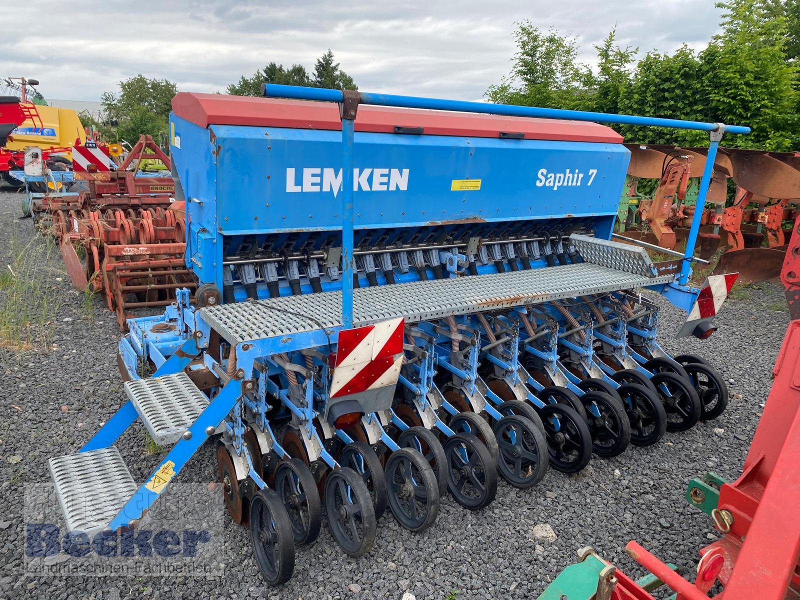 Drillmaschinenkombination del tipo Lemken Zirkon 7/300 + Saphir 7/300, Gebrauchtmaschine en Weimar-Niederwalgern (Imagen 1)