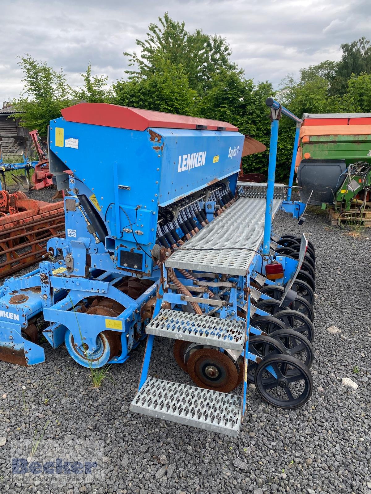 Drillmaschinenkombination del tipo Lemken Zirkon 7/300 + Saphir 7/300, Gebrauchtmaschine en Weimar-Niederwalgern (Imagen 2)