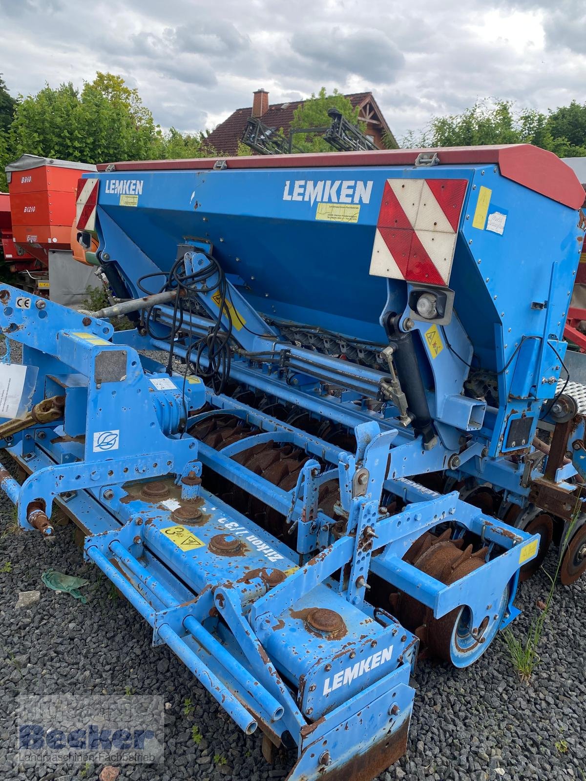 Drillmaschinenkombination del tipo Lemken Zirkon 7/300 + Saphir 7/300, Gebrauchtmaschine en Weimar-Niederwalgern (Imagen 3)