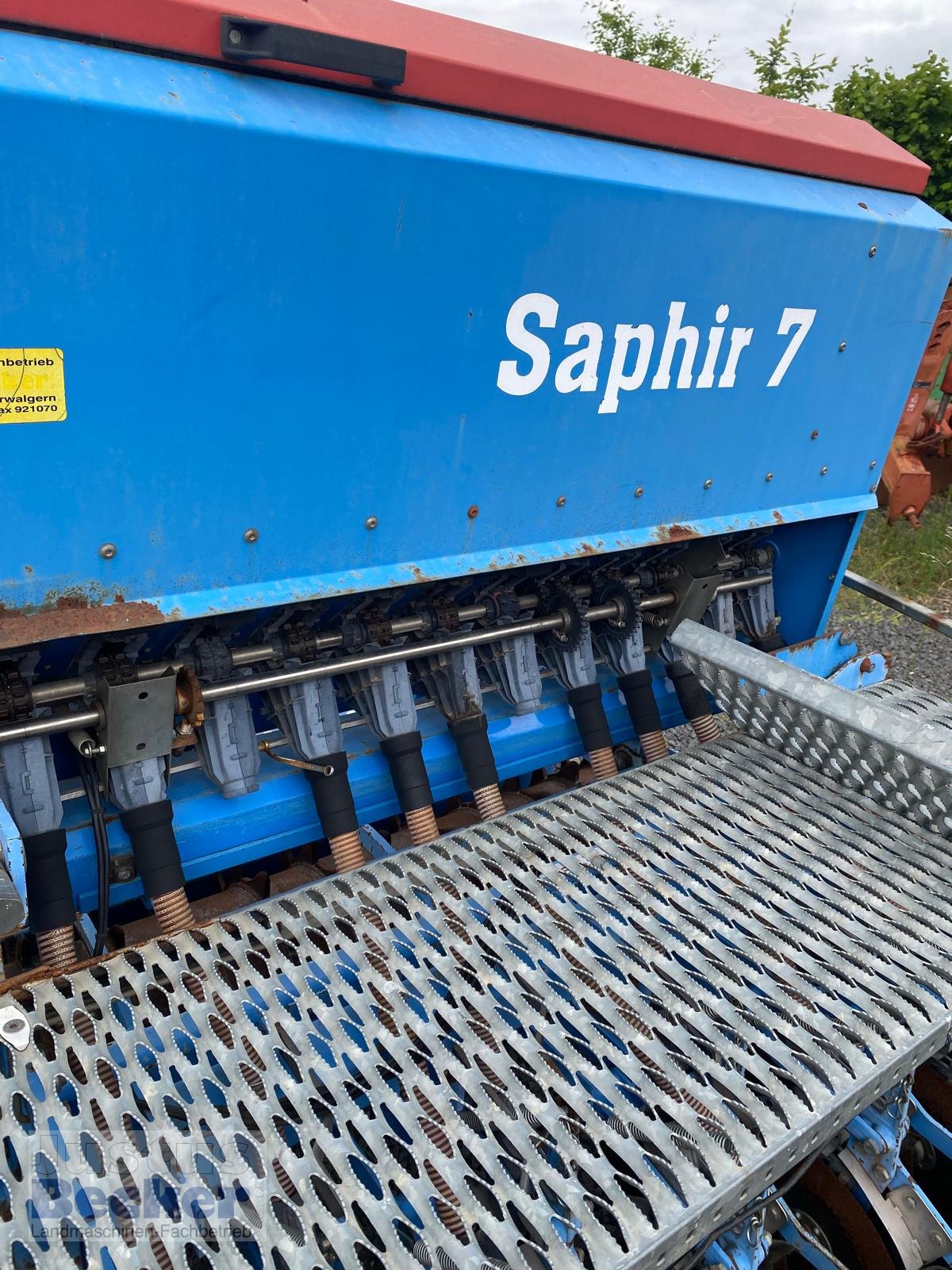 Drillmaschinenkombination del tipo Lemken Zirkon 7/300 + Saphir 7/300, Gebrauchtmaschine en Weimar-Niederwalgern (Imagen 8)