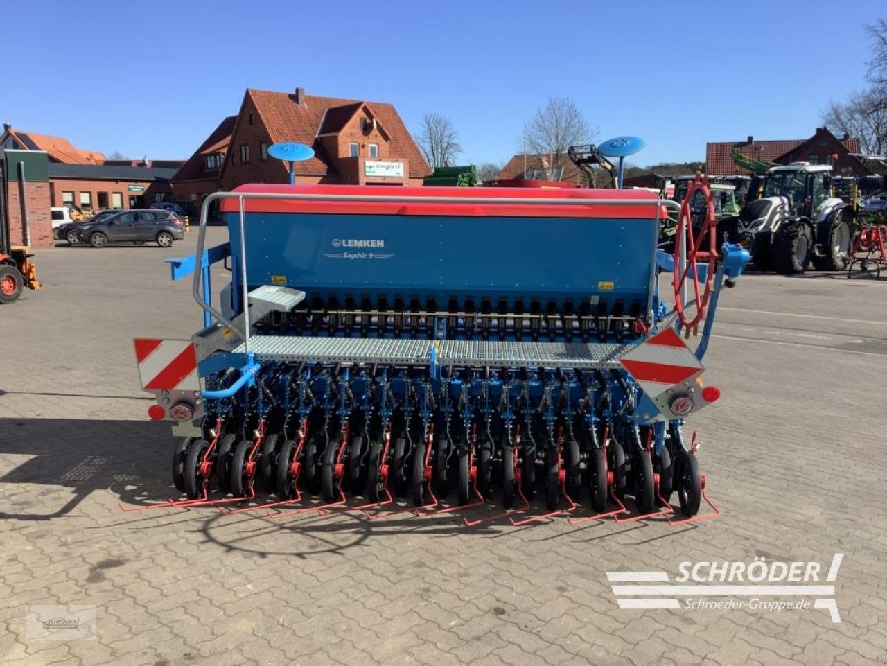 Drillmaschinenkombination tip Lemken ZIRKON 8/300 + SAPHIR 9/300, Neumaschine in Völkersen (Poză 4)