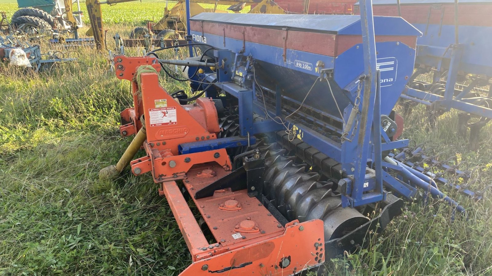 Drillmaschinenkombination του τύπου Maschio 3 meter rotorharve med Fiona såmaskine, Gebrauchtmaschine σε øster ulslev (Φωτογραφία 2)