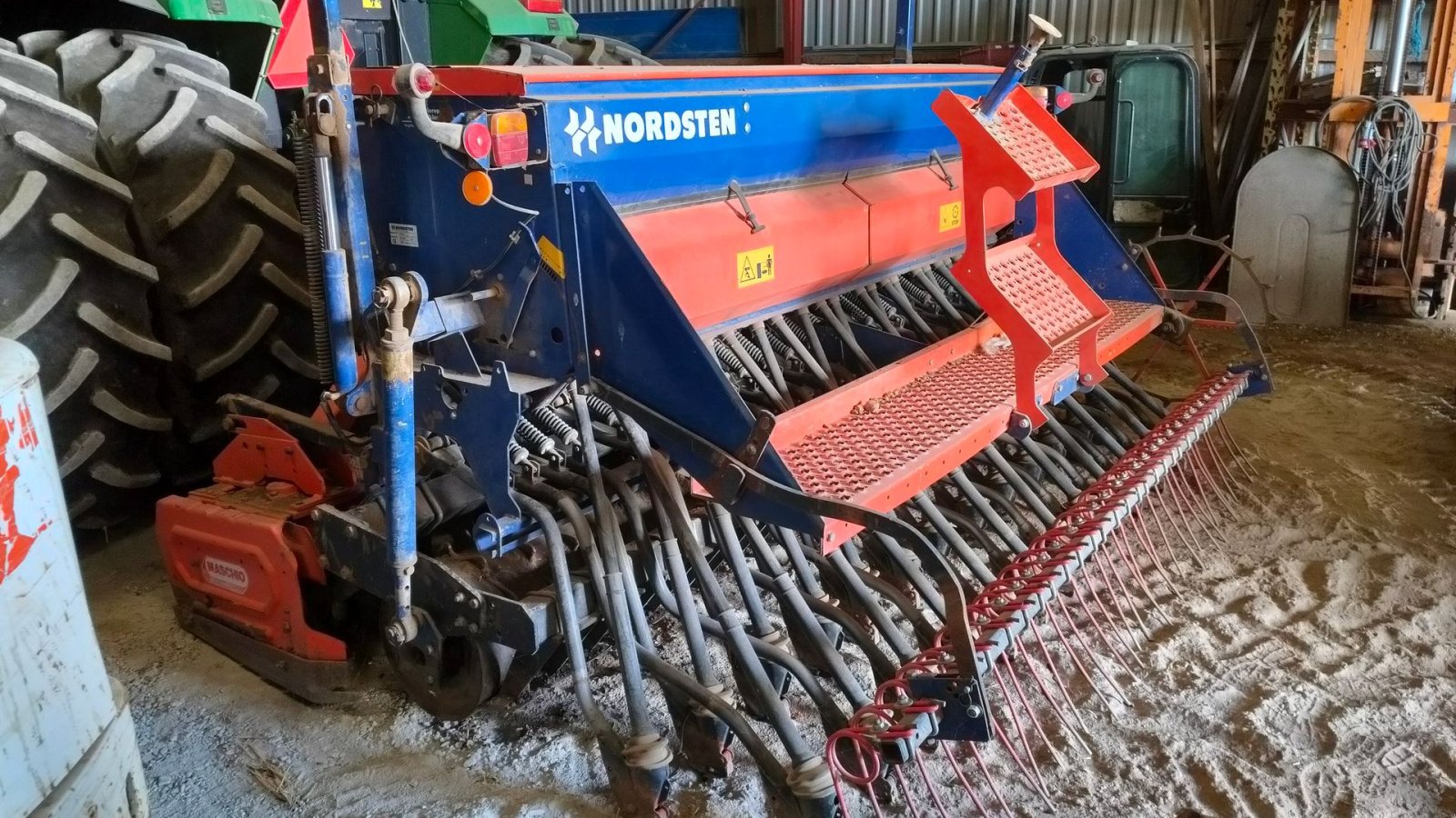 Drillmaschinenkombination tip Maschio Rotorharve 3 m med Nordsten NS 3030 såmaskine, Gebrauchtmaschine in Egtved (Poză 3)