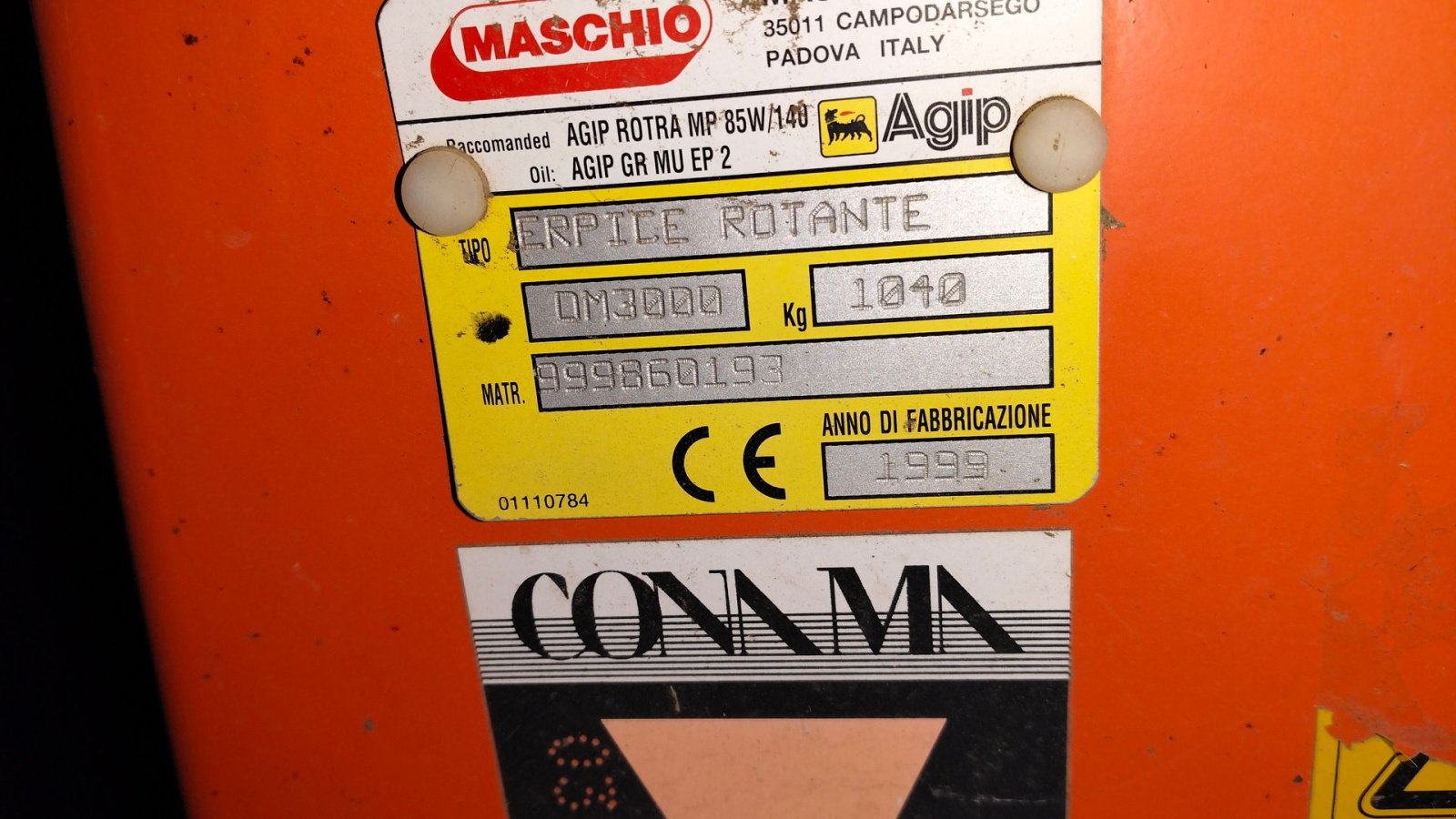 Drillmaschinenkombination tip Maschio Rotorharve 3 m med Nordsten NS 3030 såmaskine, Gebrauchtmaschine in Egtved (Poză 9)