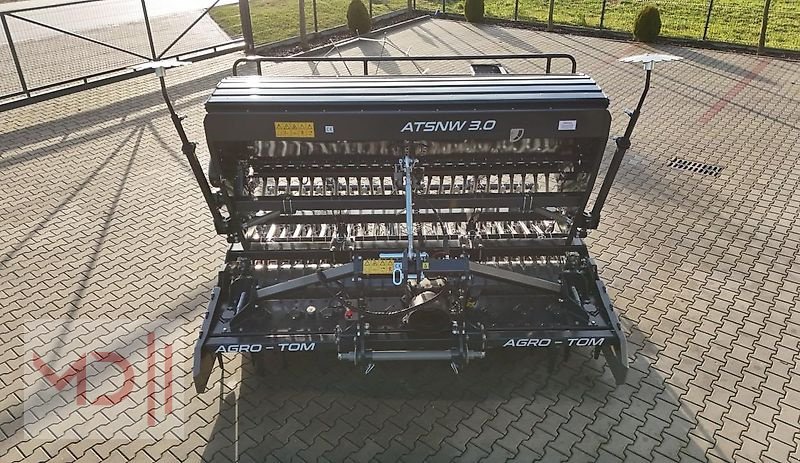 Drillmaschinenkombination des Typs MD Landmaschinen AGT Drillkombination ATSNW 3,0m Kreiselegge, Neumaschine in Zeven (Bild 5)