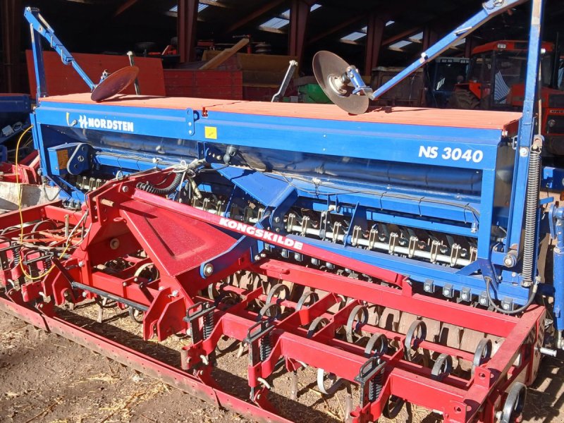 Drillmaschinenkombination des Typs Nordsten Med Kongskilde harve, Gebrauchtmaschine in Varde (Bild 1)