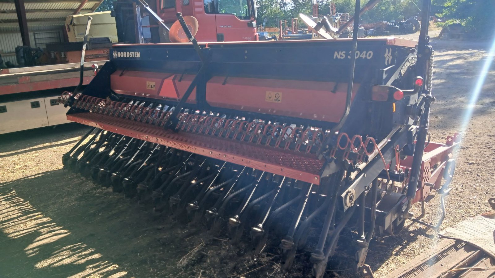 Drillmaschinenkombination typu Nordsten Med Kongskilde harve, Gebrauchtmaschine v Varde (Obrázek 2)