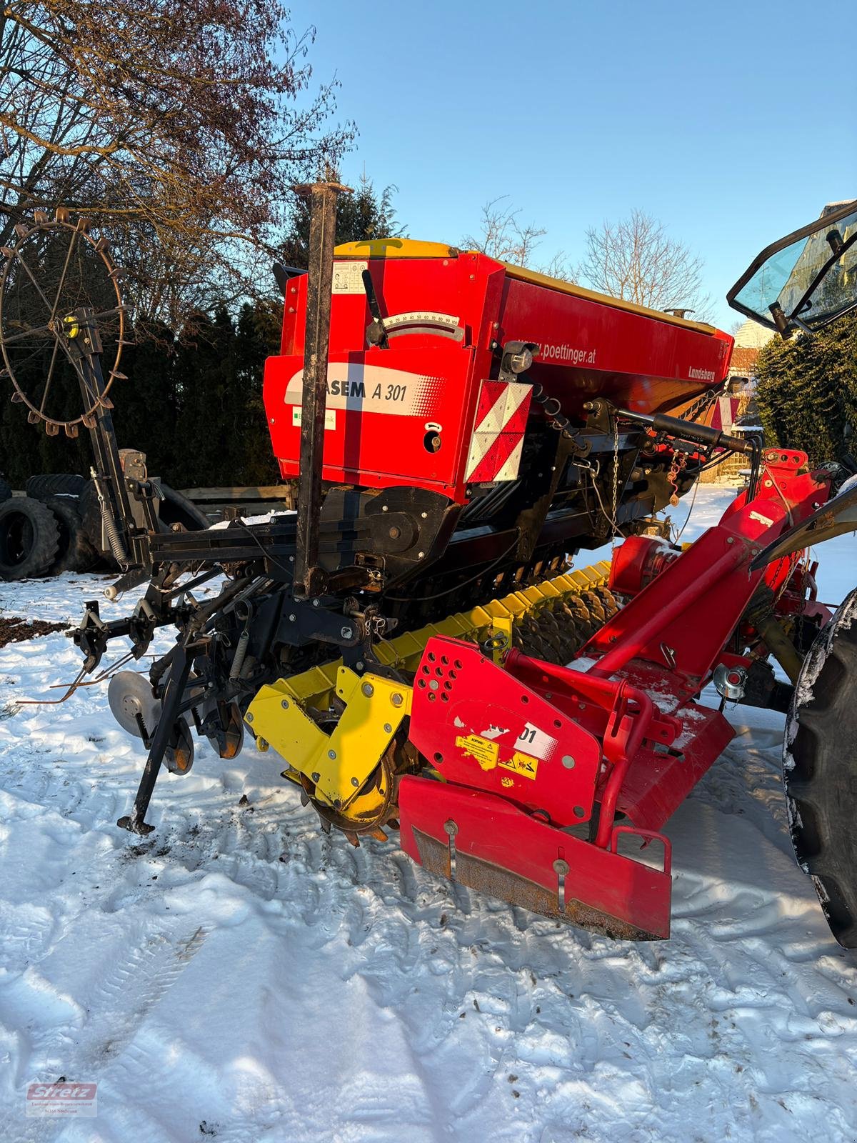 Drillmaschinenkombination van het type Pöttinger Lion 301 + Vitasem 301, Gebrauchtmaschine in Kirchlauter (Foto 11)