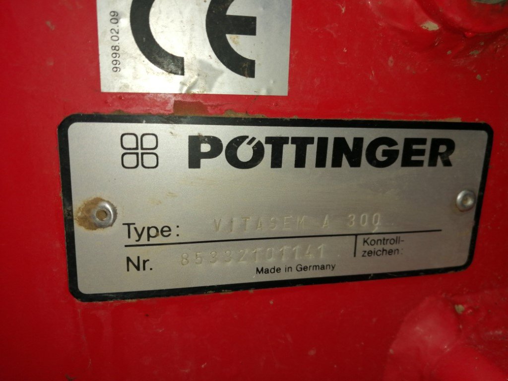 Drillmaschinenkombination del tipo Pöttinger Lion 301 + Vitasem A 300, Gebrauchtmaschine en GAMMERTINGEN (Imagen 11)