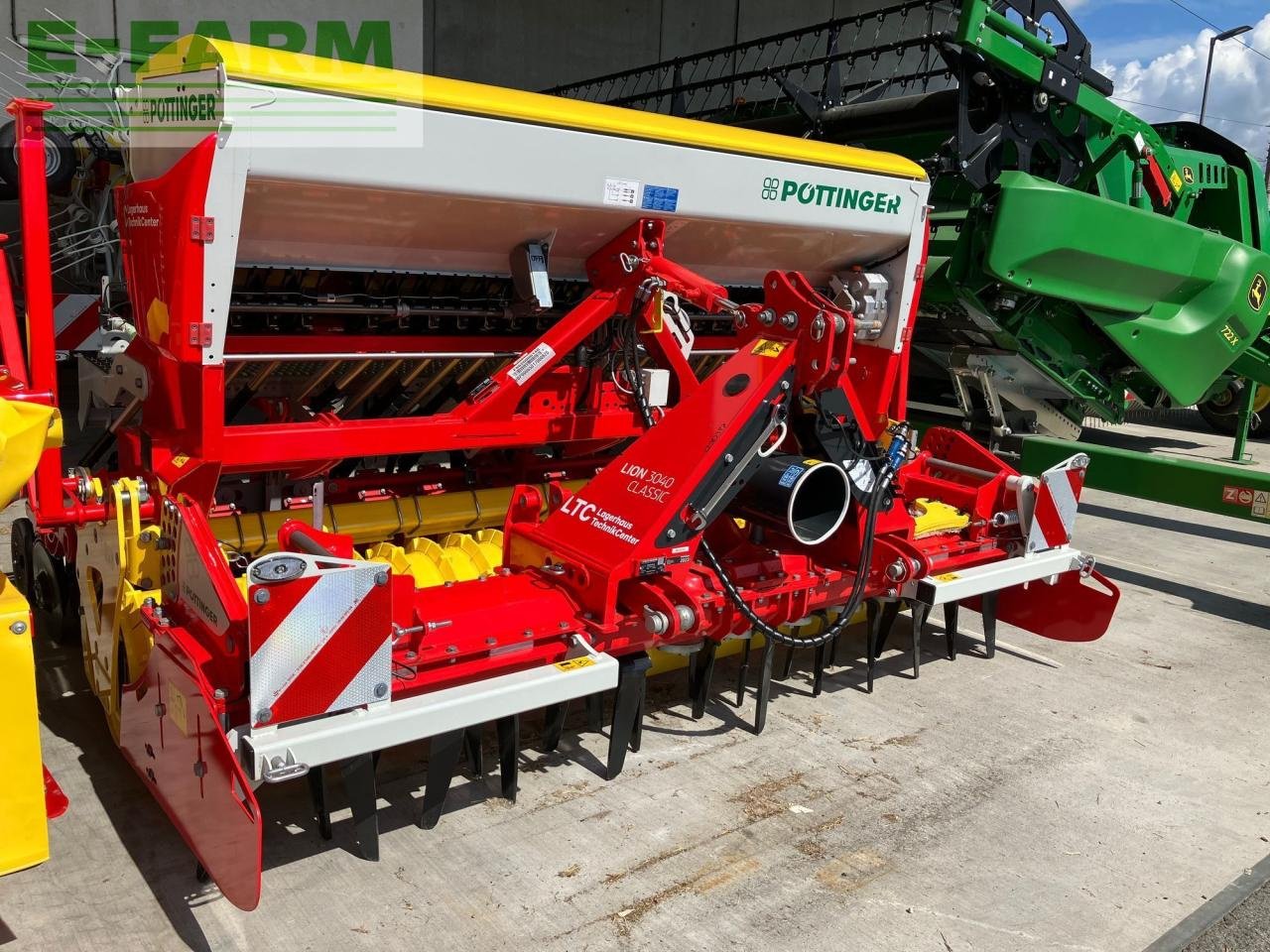 Drillmaschinenkombination типа Pöttinger LION 3040 + VITASEM M 3000 ADD, Gebrauchtmaschine в REDLHAM (Фотография 4)