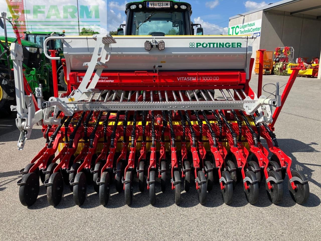 Drillmaschinenkombination типа Pöttinger LION 3040 + VITASEM M 3000 ADD, Gebrauchtmaschine в REDLHAM (Фотография 7)