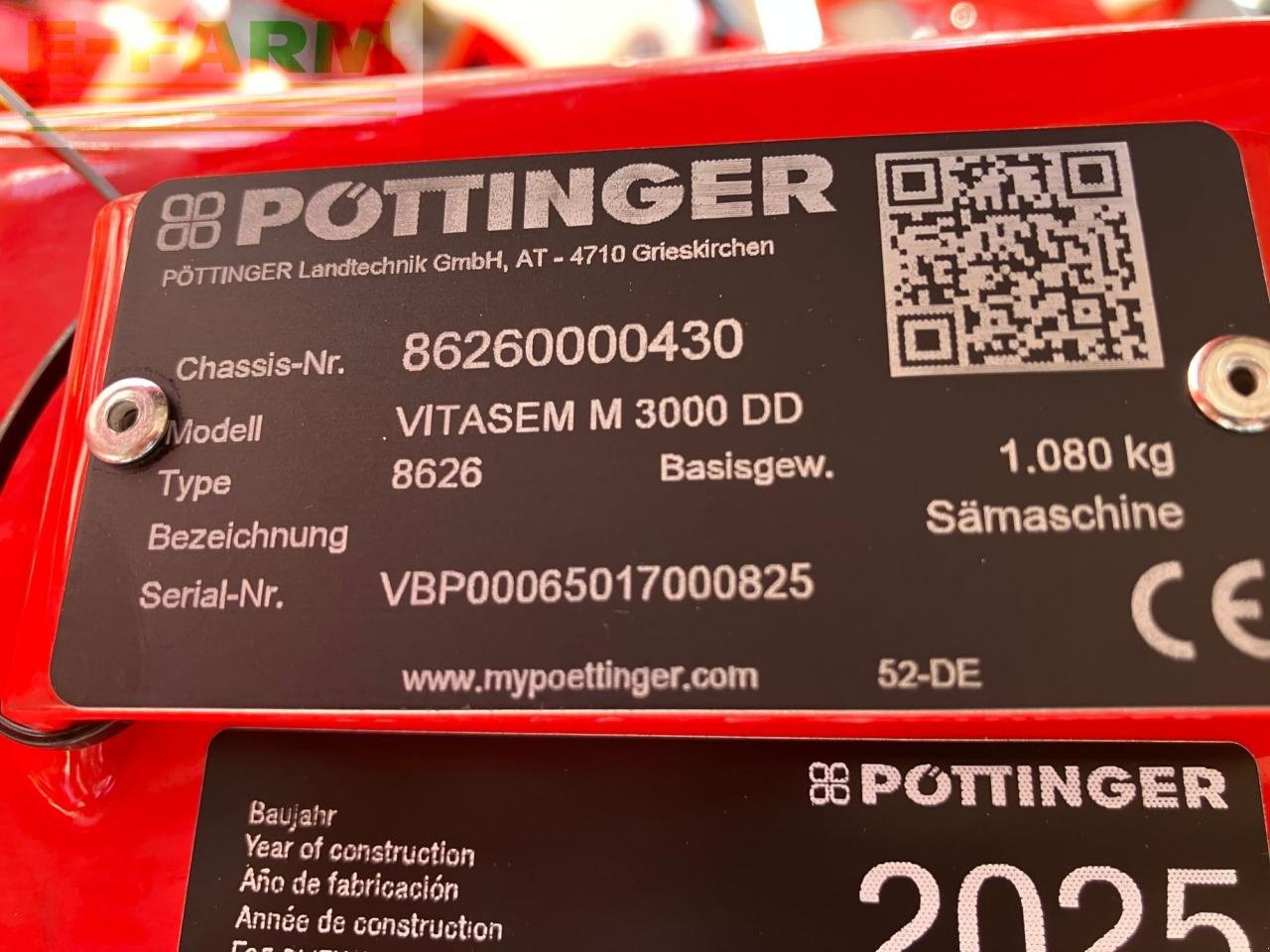 Drillmaschinenkombination типа Pöttinger LION 3040 + VITASEM M 3000 ADD, Gebrauchtmaschine в REDLHAM (Фотография 10)