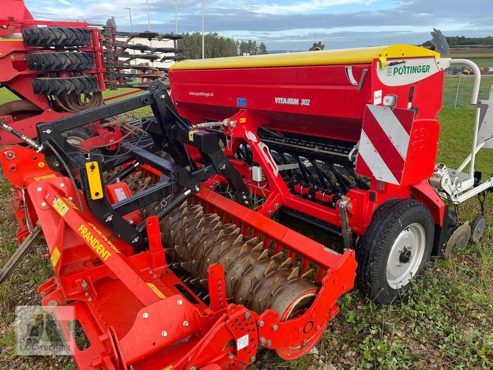 Drillmaschinenkombination tip Pöttinger Pöttinger Vitasem 302 + Fradent Kreiselegge R303.22, Gebrauchtmaschine in Regensburg (Poză 3)