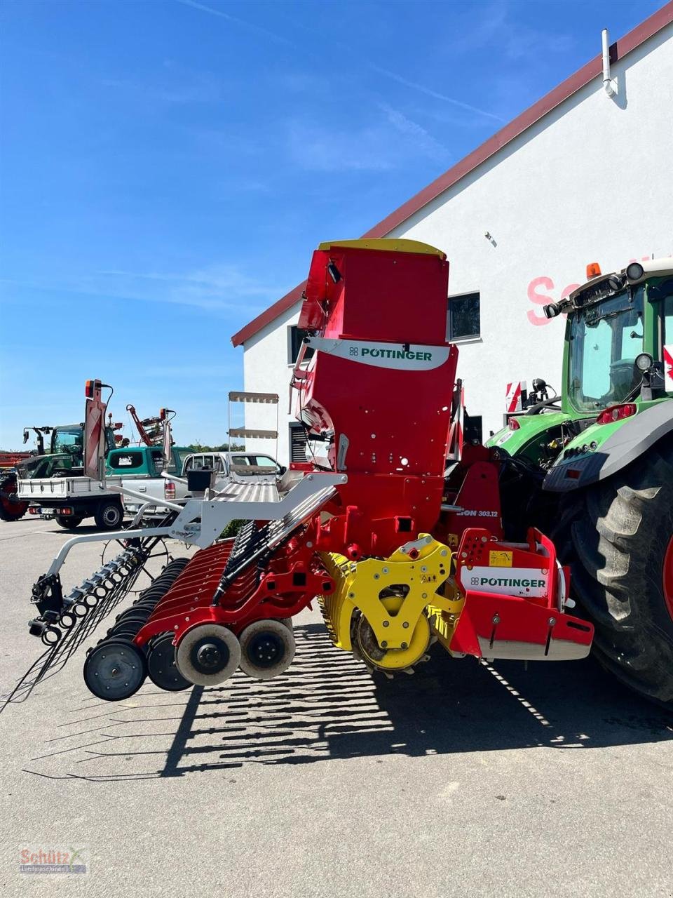 Drillmaschinenkombination del tipo Pöttinger Sämaschine Vitasem 302 ADD + Pöttinger Kreiselegge Lion 303.12 WG, Gebrauchtmaschine en Schierling (Imagen 7)