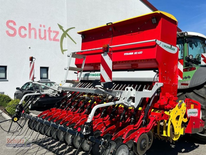 Drillmaschinenkombination tipa Pöttinger Sämaschine Vitasem + Pöttinger Kreiselegge Lion, Gebrauchtmaschine u Schierling (Slika 1)