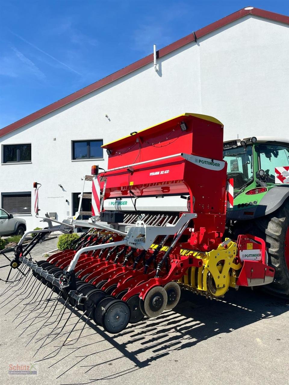 Drillmaschinenkombination del tipo Pöttinger Sämaschine Vitasem + Pöttinger Kreiselegge Lion, Gebrauchtmaschine en Schierling (Imagen 3)