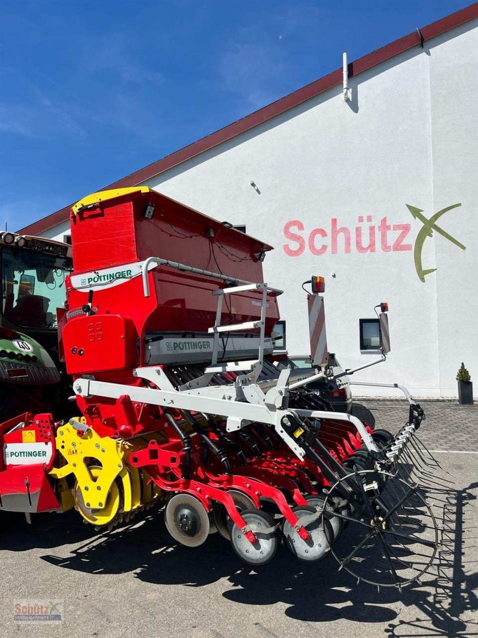 Drillmaschinenkombination del tipo Pöttinger Sämaschine Vitasem + Pöttinger Kreiselegge Lion, Gebrauchtmaschine en Schierling (Imagen 9)