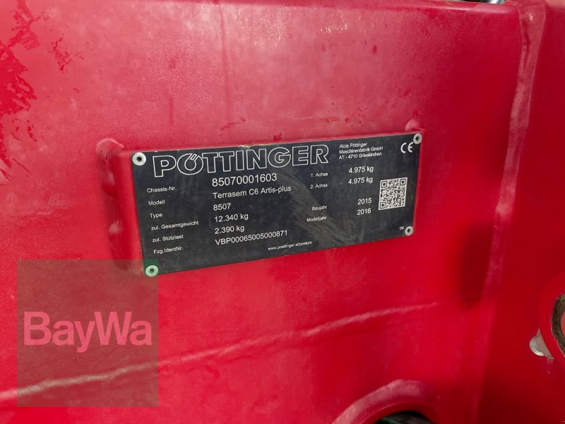 Drillmaschinenkombination des Typs Pöttinger TERRASEM C6 ARTIS PLUS, Gebrauchtmaschine in Bamberg (Bild 24)