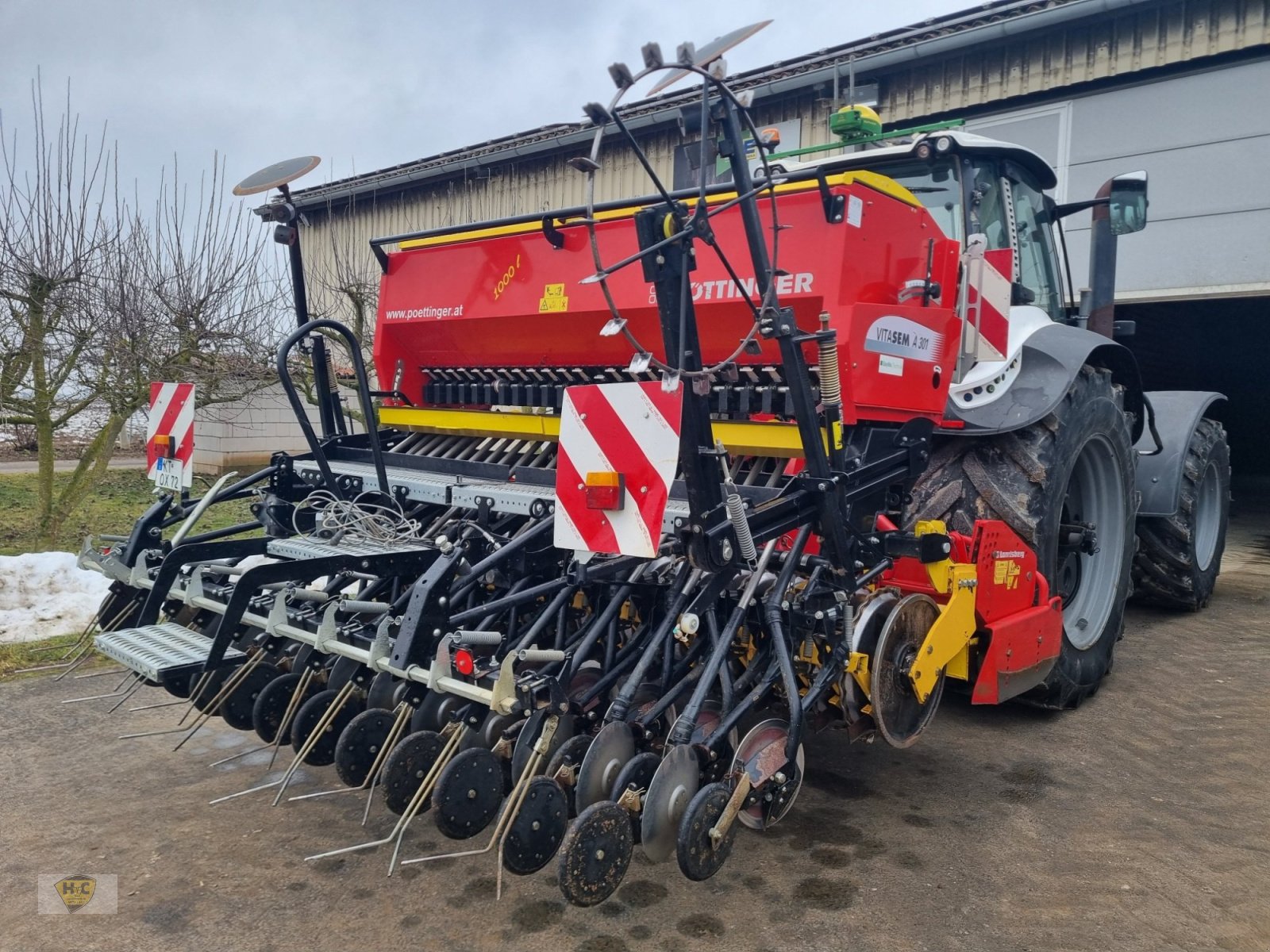 Drillmaschinenkombination typu Pöttinger Vitasem 301 A Lion 300, Gebrauchtmaschine v Willanzheim (Obrázek 1)