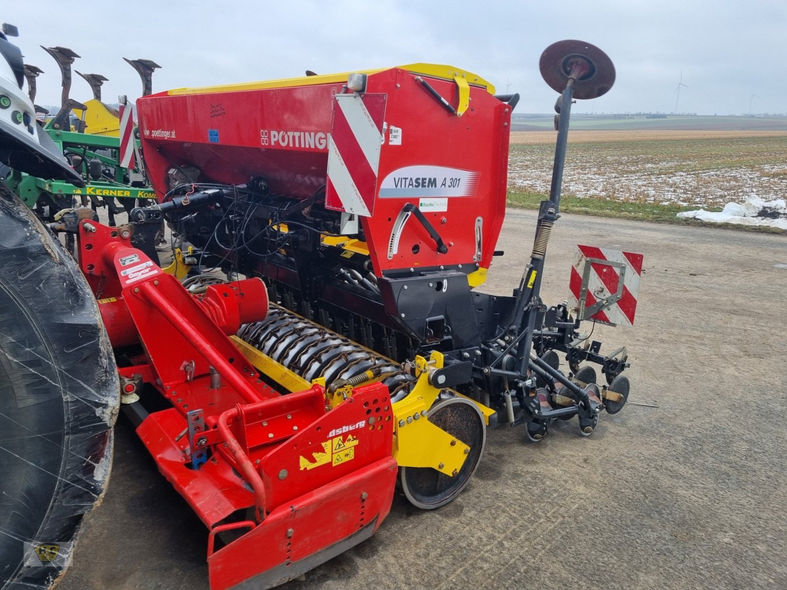 Drillmaschinenkombination typu Pöttinger Vitasem 301 A Lion 300, Gebrauchtmaschine v Willanzheim (Obrázek 4)