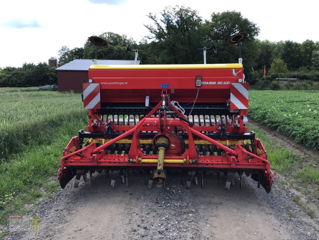 Drillmaschinenkombination of the type Pöttinger VITASEM 302 ADD mit LION 301, 24 Reihen/ 1.000 L., nur 1.150 ha !, Gebrauchtmaschine in Molbergen (Picture 2)