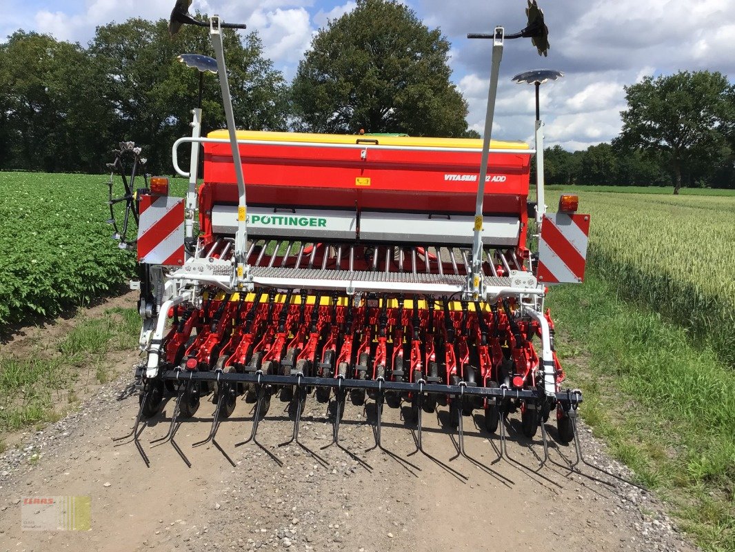 Drillmaschinenkombination of the type Pöttinger VITASEM 302 ADD mit LION 301, 24 Reihen/ 1.000 L., nur 1.150 ha !, Gebrauchtmaschine in Molbergen (Picture 12)