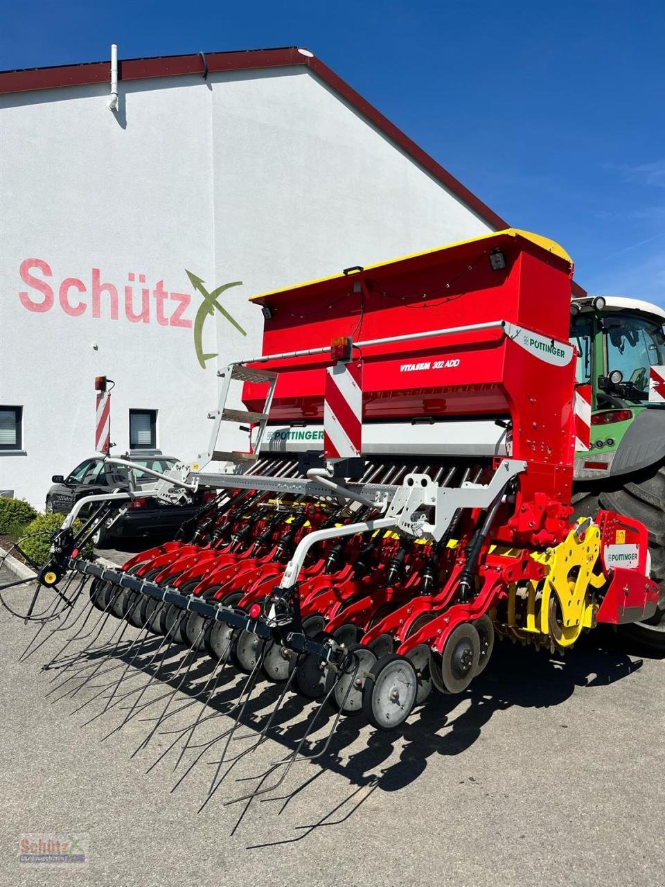 Drillmaschinenkombination tipa Pöttinger Vitasem 302 ADD + Pöttinger Lion 303.12 WG, TOP, Gebrauchtmaschine u Schierling (Slika 1)