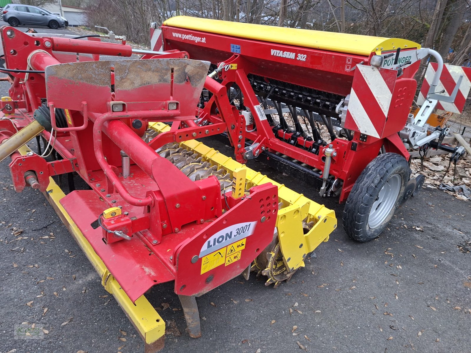 Drillmaschinenkombination del tipo Pöttinger Vitasem 302, Gebrauchtmaschine en Erbendorf (Imagen 4)