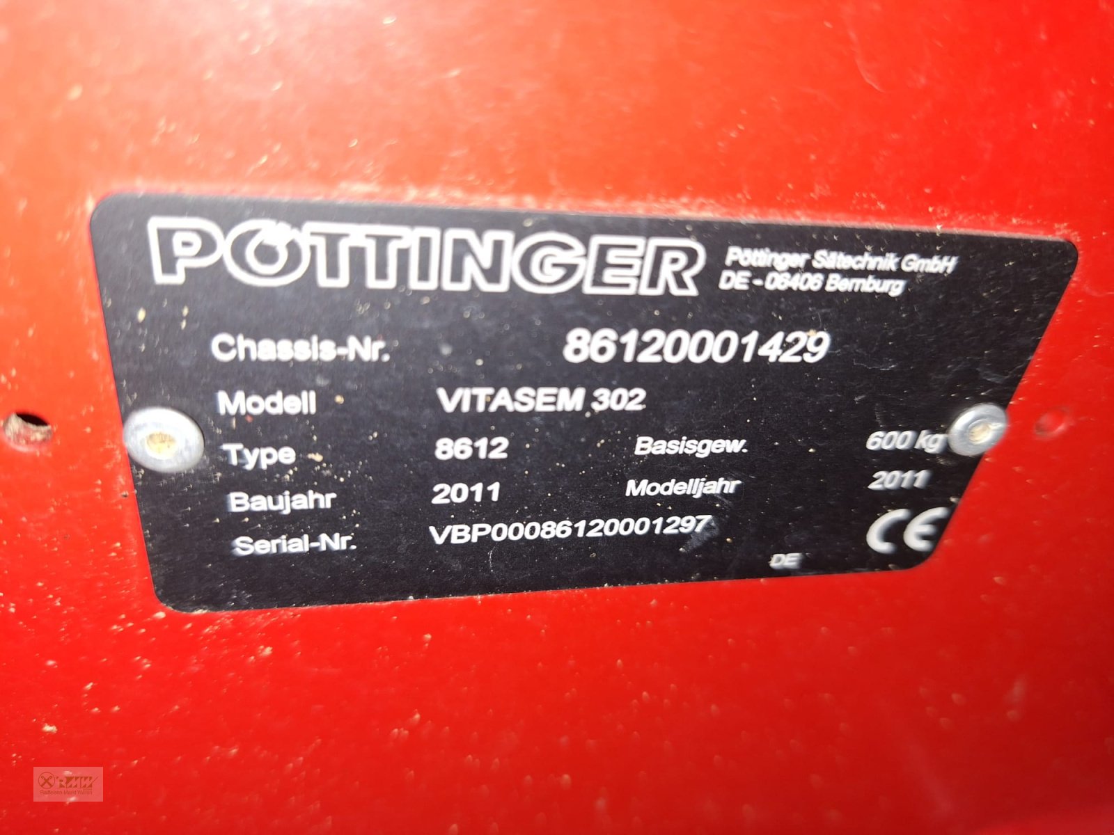 Drillmaschinenkombination del tipo Pöttinger Vitasem 302, Gebrauchtmaschine en Erbendorf (Imagen 8)