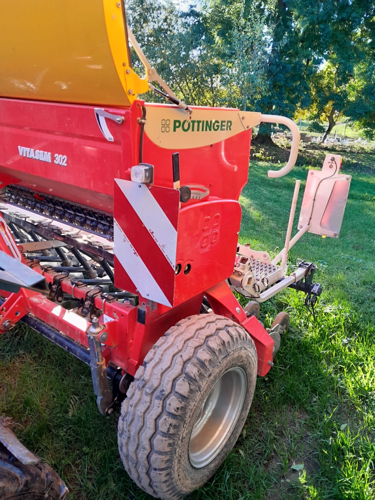 Drillmaschinenkombination del tipo Pöttinger Vitasem 302, Gebrauchtmaschine en Meerane (Imagen 7)