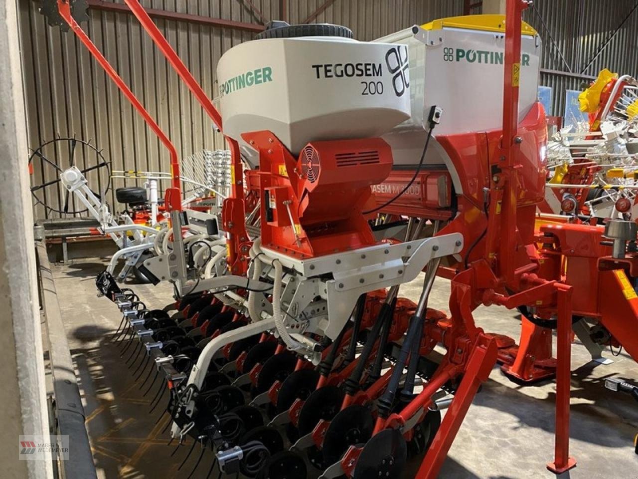 Drillmaschinenkombination del tipo Pöttinger VITASEM M3000 AUFBAU SÄMASCHINE, Gebrauchtmaschine en Oyten (Imagen 4)