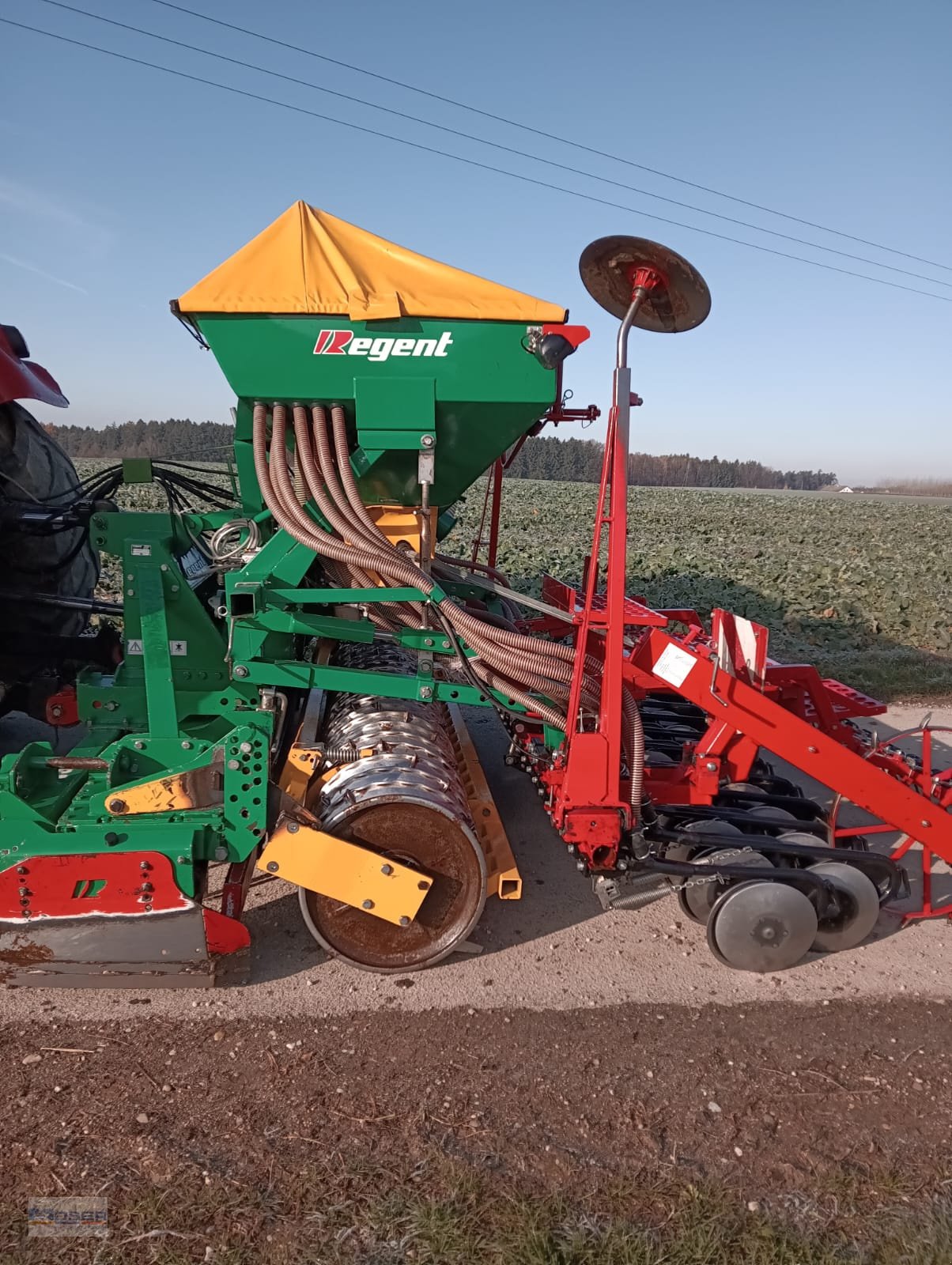 Drillmaschinenkombination of the type Regent Seedstar RS, Kernerwalze, pneumatisch, Gebrauchtmaschine in Massing (Picture 1)